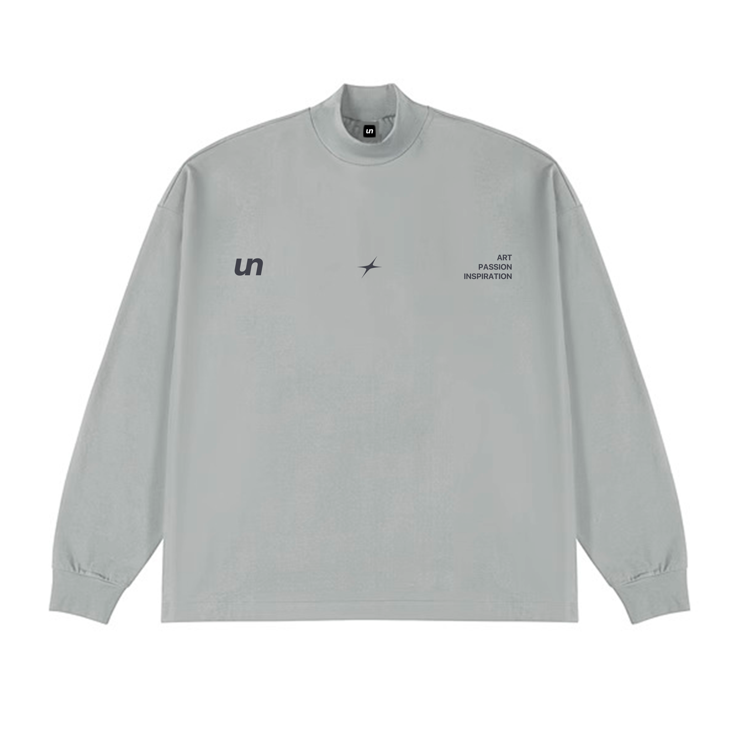 SWEATSHIRT LIGHT GREY - unknownstudios
