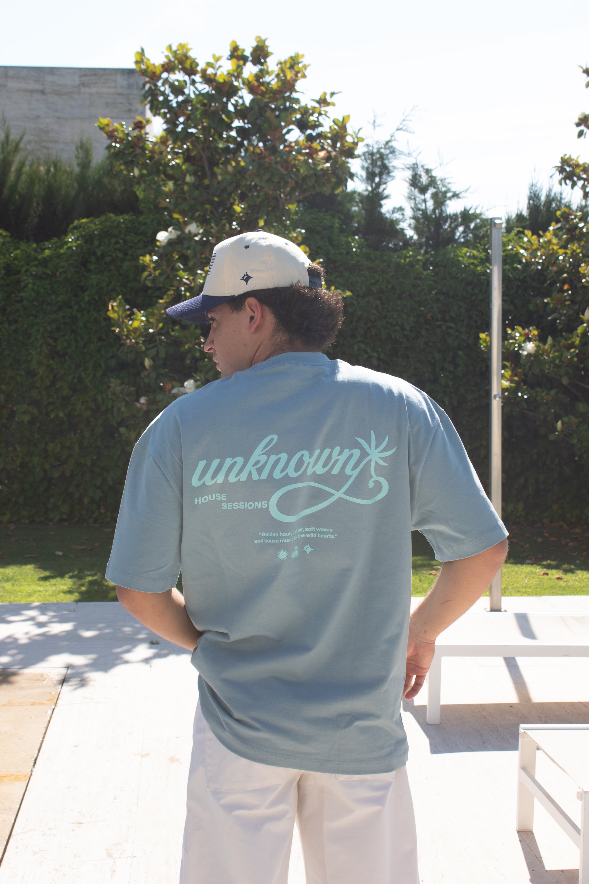 BLUE HAZE HOUSE T-SHIRT - unknownstudios