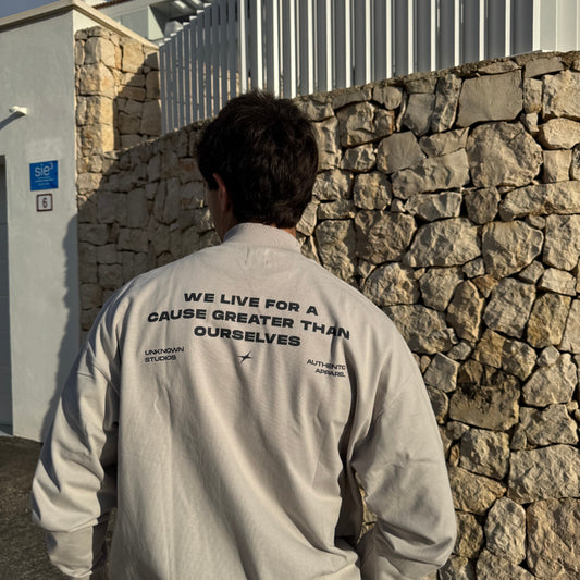 SWEATSHIRT LIGHT GREY - alt image
