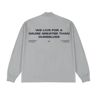 SWEATSHIRT LIGHT GREY - unknownstudios