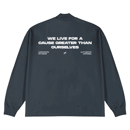 SWEATSHIRT GREY - unknownstudios
